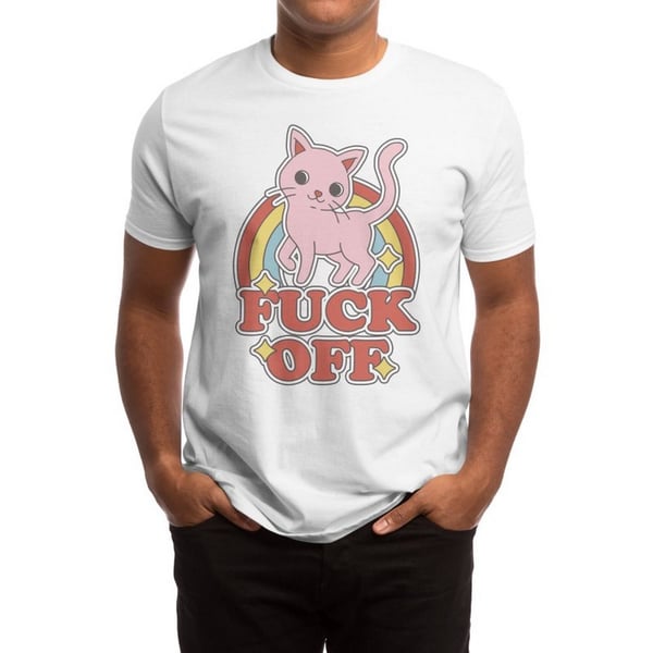 Thiago Correa Unisex Aikuisten Threadless Fuck Off T-paita