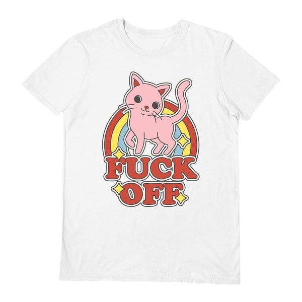 Thiago Correa Unisex Aikuisten Threadless Fuck Off T-paita