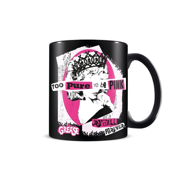 Grease Too Pure To Be Pink Mug