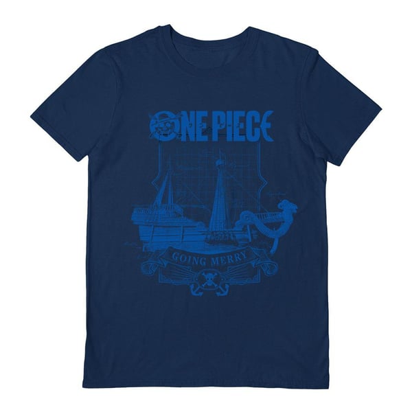 One Piece Unisex Adult Live Action Logo T-Shirt