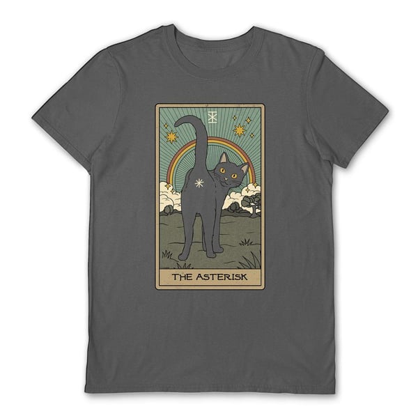 Thiago Correa Unisex Aikuisten The Asterisk T-paita Thiago Correa Unisex Aikuisten The Asterisk T-paita