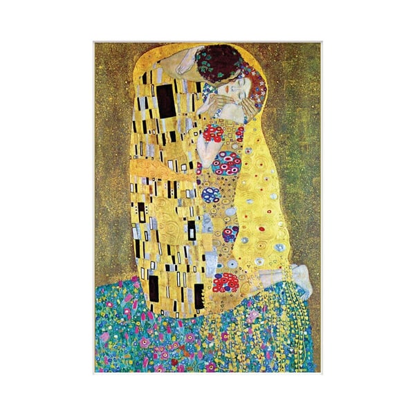 Gustav Klimt Kys Print