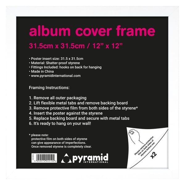 Pyramid International MDF Square Photo Frame