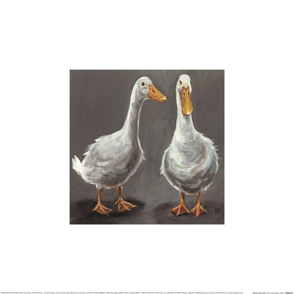 Louise Brown What´s Up Duck Print