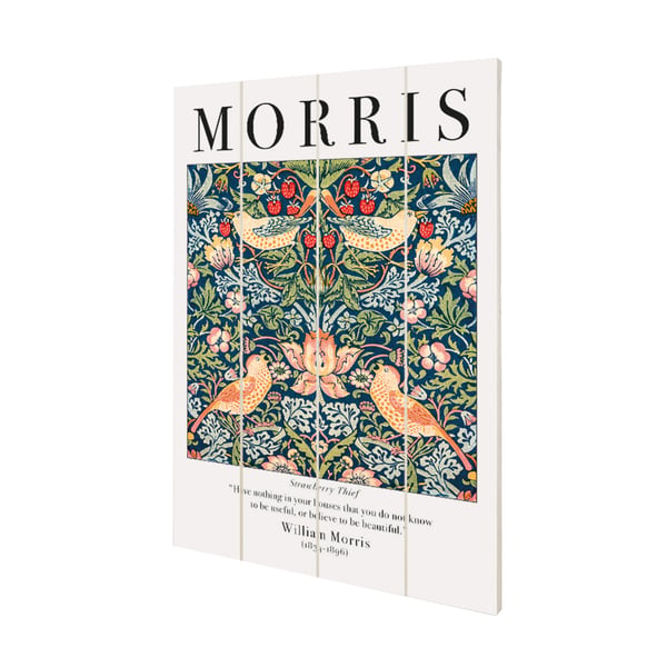 William Morris Strawberry Thief Plaque