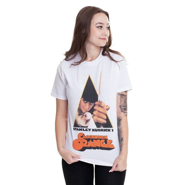 Clockwork Orange Unisex T-shirt med dolk til voksne
