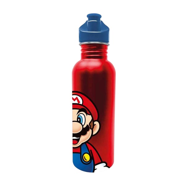 Super Mario Metal 700ml Water Bottle