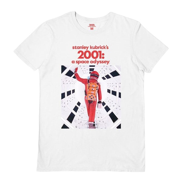 2001 A Space Odyssey Unisex voksen astronaut T-shirt til voksne 2001 A Space Odyssey Unisex voksen astronaut T-shirt til voksne