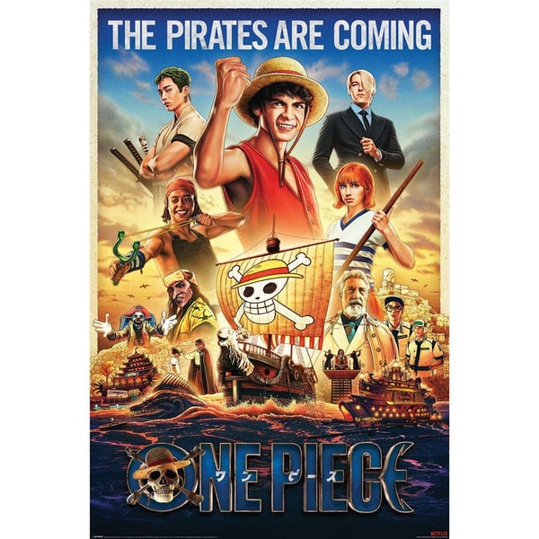 One Piece Live Action Pirates Incoming Characters Poster