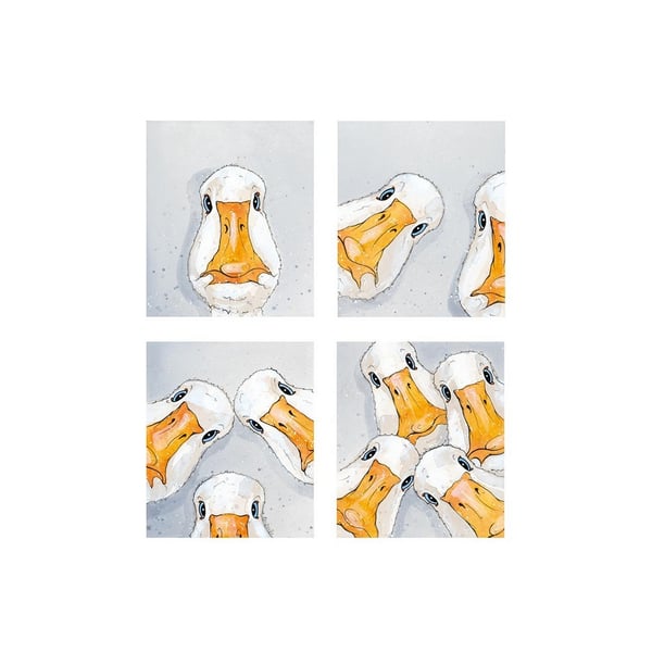 Bev Davies Photobooth Geese Poster Bev Davies Photobooth Geese Poster