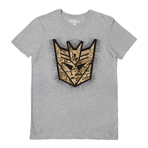 Transformers Unisex Adult Decepticons Logo T-Shirt