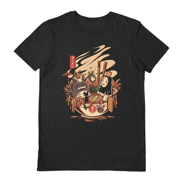 Ilustrata Unisex Adult Ramen Pool Party T-Shirt