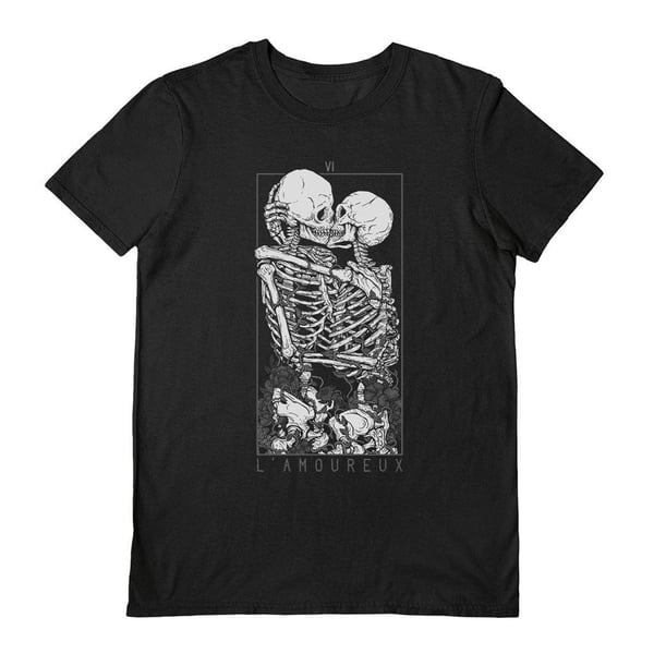 Deniart Unisex Adult The Lovers T-Shirt