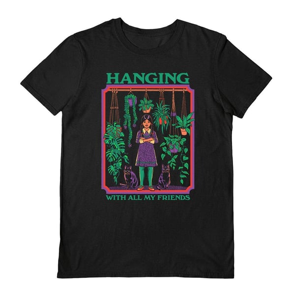 Steven Rhodes Unisex Adult Hanging With All My Friends T-Shirt