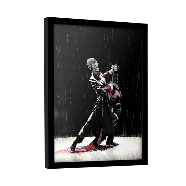 Batman Joker Dance Comic Cover Print