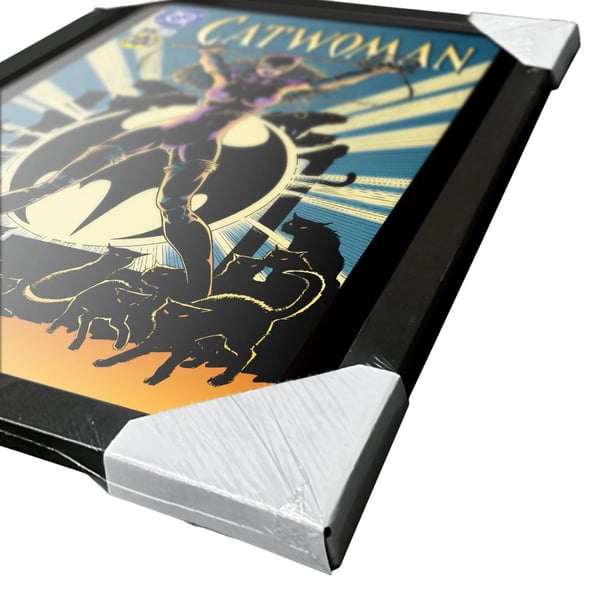 Batman Comic Cover Catwoman Print