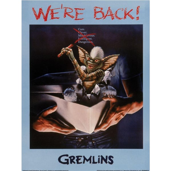 Gremlins We´re Back Paper Poster