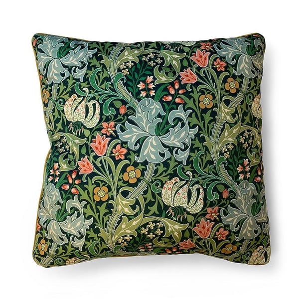 William Morris Golden Lily -täytetty tyyny