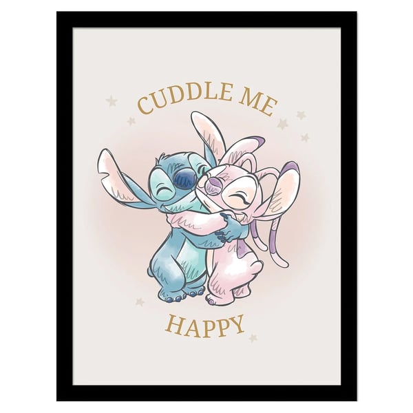 Lilo & Stitch Cuddle Me Framed Poster