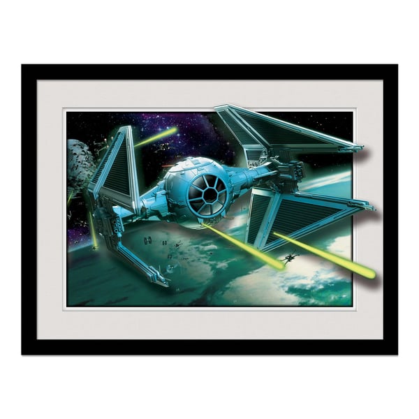 Star Wars Breakout Tie Fighter Framed Poster