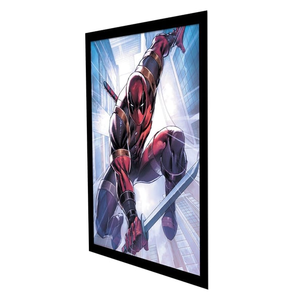 Deadpool Toiminta-asento Kehystetty Juliste