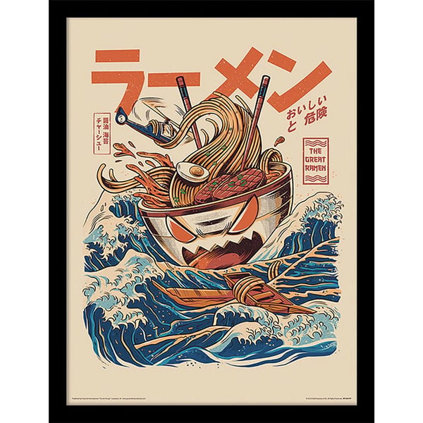 Ilustrata Great Ramen -juliste