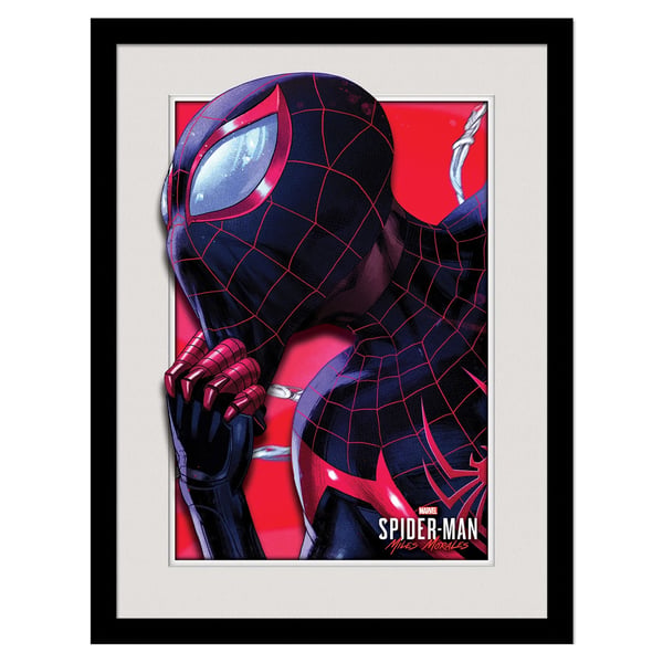 Spider-Man Miles Morales Breakout Framed Poster