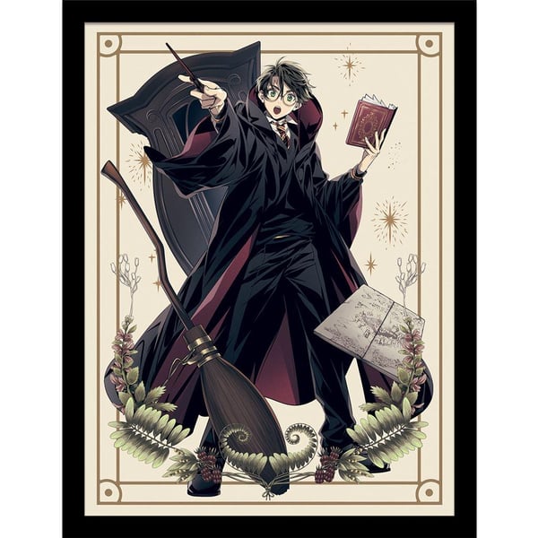 Harry Potter: Wizard Dynasty Spells Framed Poster