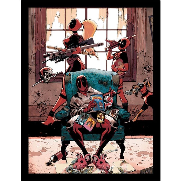 Deadpool Family Framed Poster