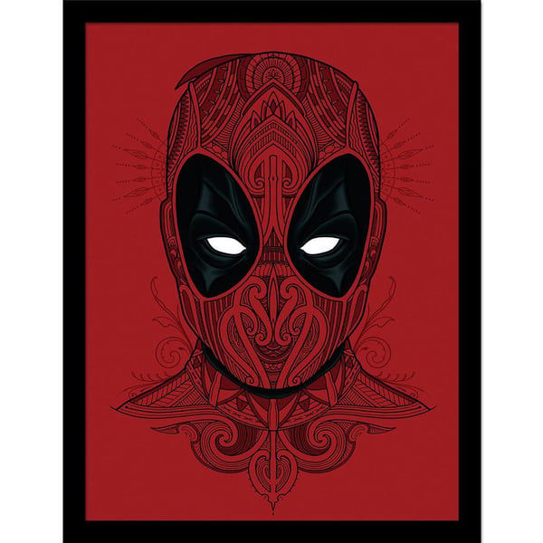 Deadpool Mandala Kehystetty Juliste