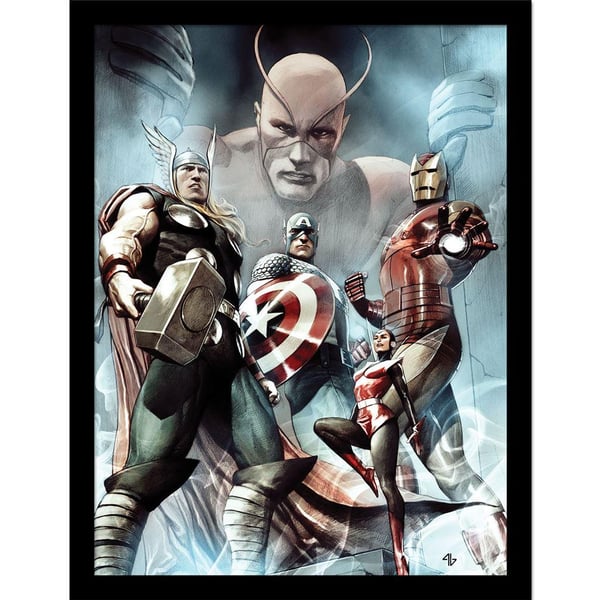 Marvel Avengers Hail Hydra Vol 1 Captain America Framed Poster