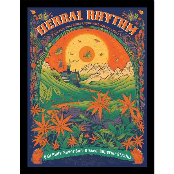 Ada Ingram Herbal Rhythm Festival kehystetty juliste