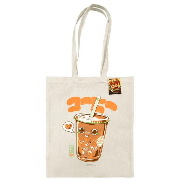 Ilustrata Cute Cold Brew Tote Bag Ilustrata Cute Cold Brew Tote Bag