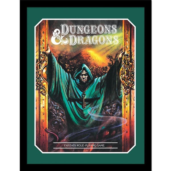 Dungeons & Dragons Dungeon Master kehystetty juliste