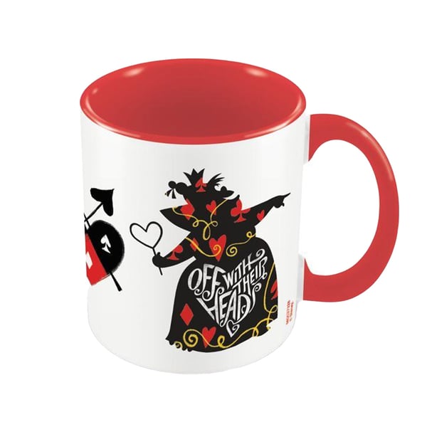 Alice In Wonderland Off With Her Head Queen Of Hearts Mug