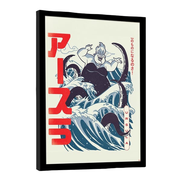 Disney Classics Villains Wave Ursula Framed Poster