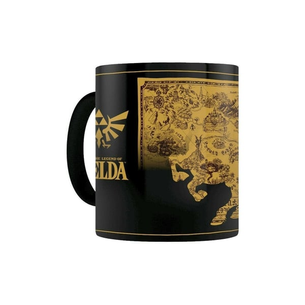The Legend Of Zelda Map Heat Changing Mug