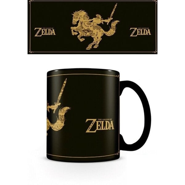 The Legend Of Zelda Map Heat Changing Mug