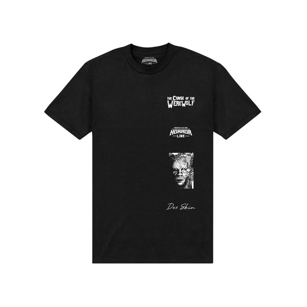 Horror Line Unisex Adult The Curse Of The Werewolf T-Shirt