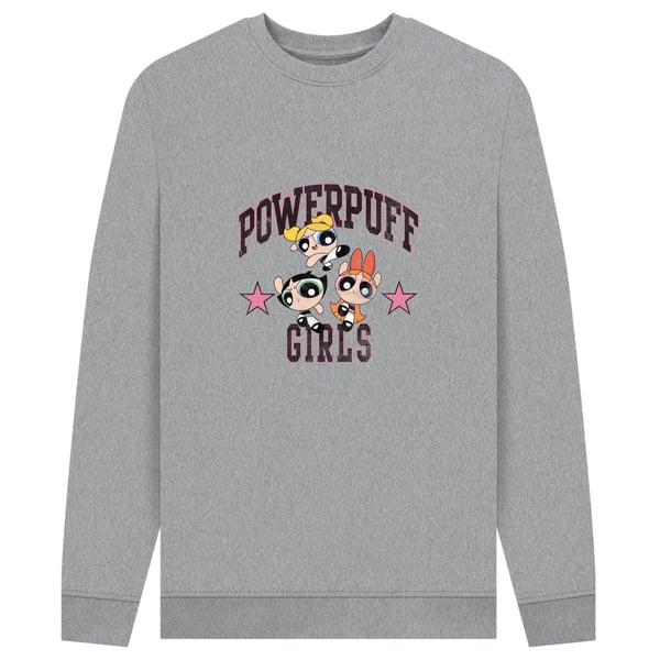 The Powerpuff Girls Unisex Adult Logo Sweatshirt