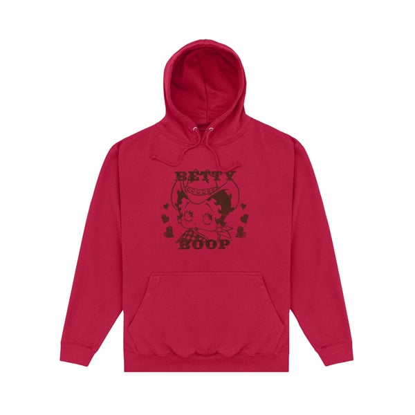 Betty Boop Unisex Adult Cowgirl Hoodie