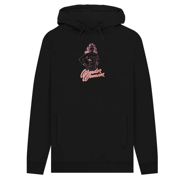 Wonder Woman Unisex Adult Outline Hoodie