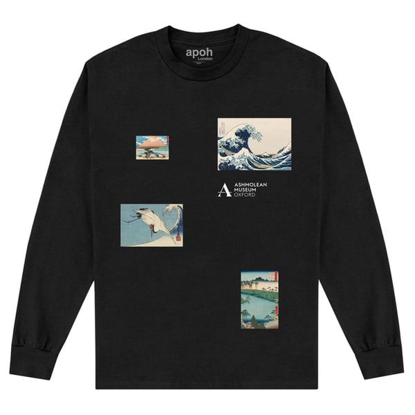 Ashmolean Museum Unisex Adult Collage Vintage Sweatshirt