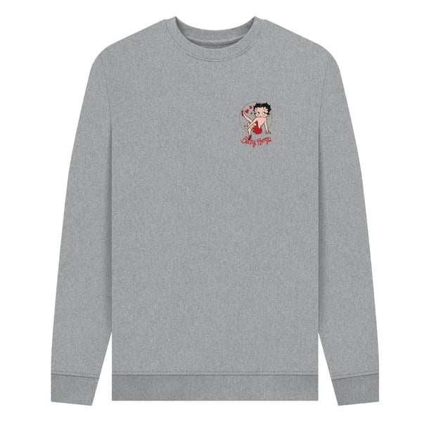 Betty Boop Unisex Adult Strike A Pose Sweatshirt