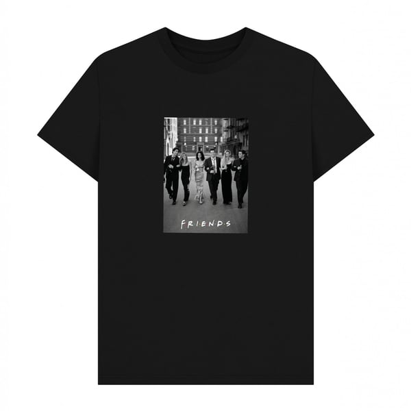 Friends Unisex aikuisten juliste-T-paita