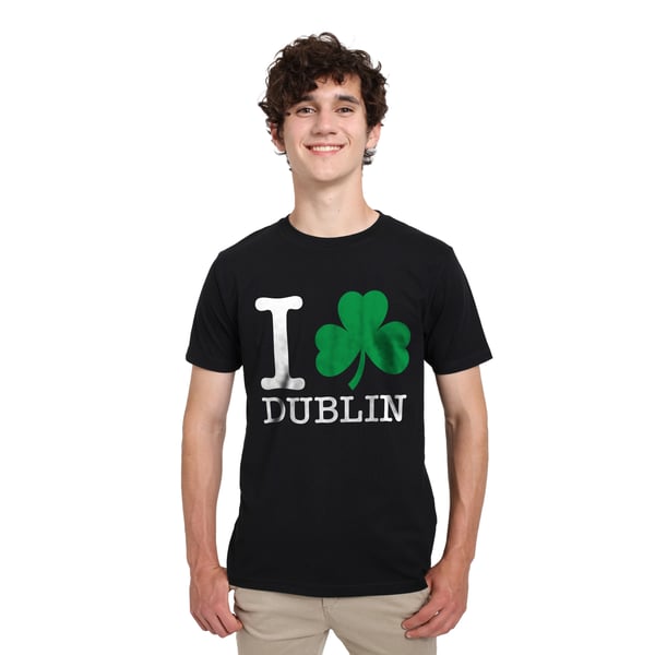 Apoh Unisex aikuisten I Heart Dublin T-paita