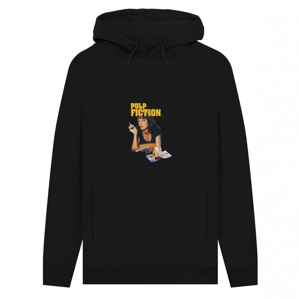 Pulp Fiction Unisex Adult Mia Wallace Vintage Hoodie