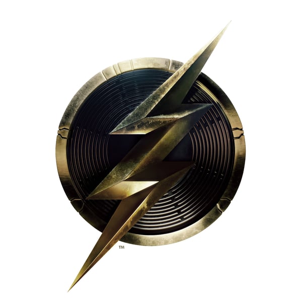 The Flash Unisex Aikuisten Logo T-paita