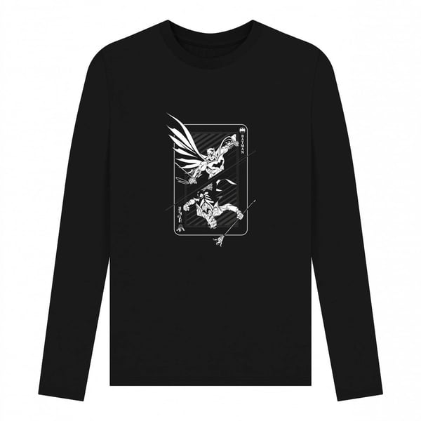 DC Comics Unisex Adult Batman Vs Joker T-Shirt