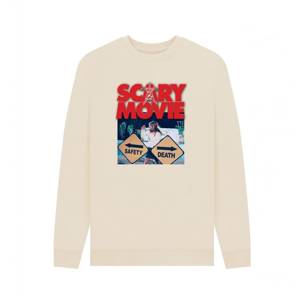 Scary Movie Unisex Adult Safety Vs Death Sweatshirt